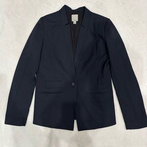 Halogen Navy Blue Blazer Jacket